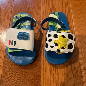 Disney Blue and White Toy Story Sandals